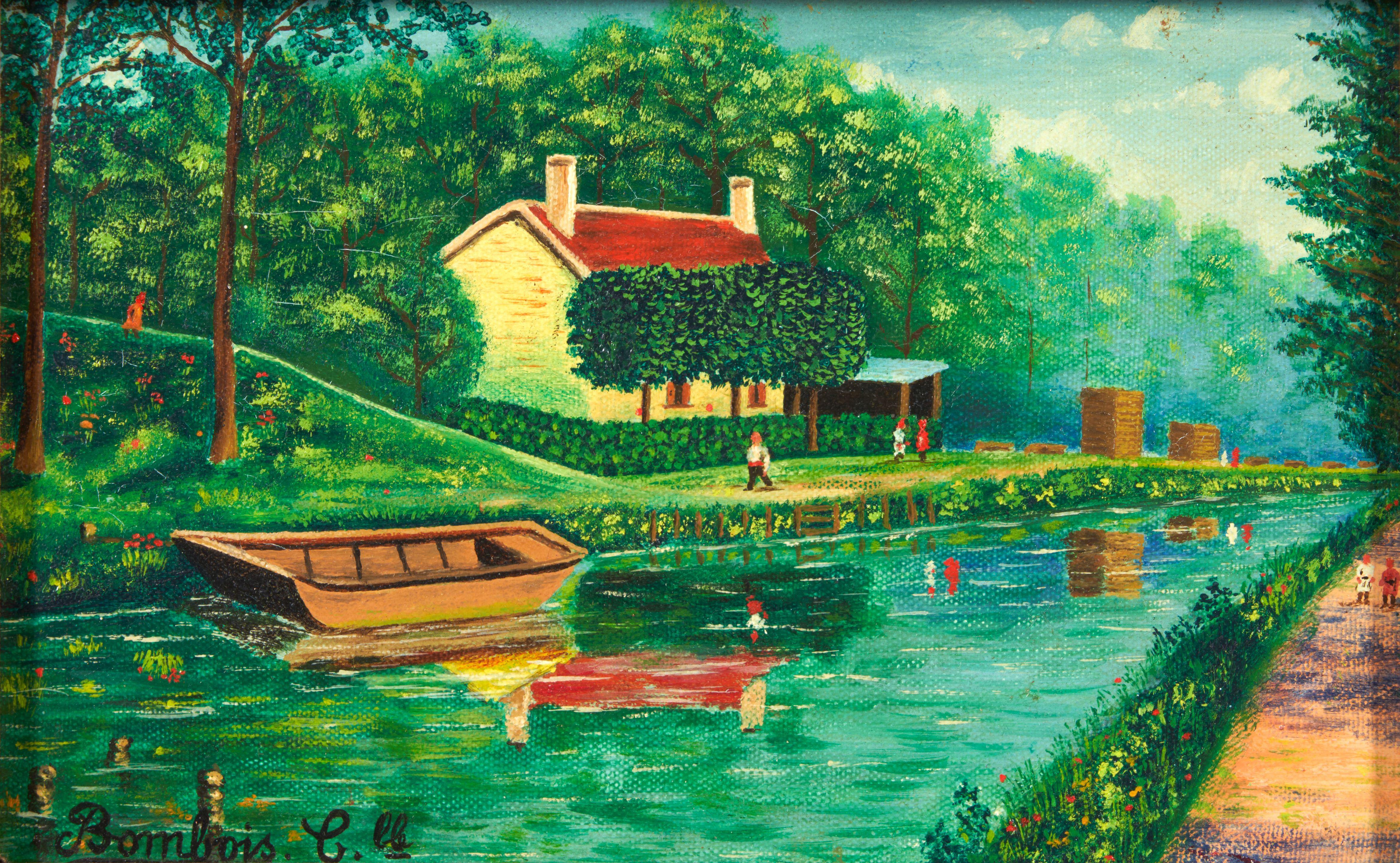 Camille Bombois - A House Along the Canal