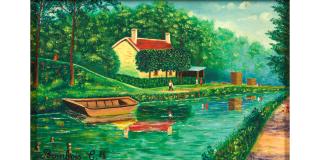 Camille Bombois - A House Along the Canal