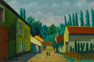 Camille Bombois - A rural village