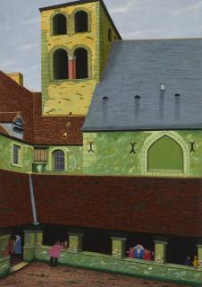 Camille Bombois - Ancient cloître et monastère de Decize