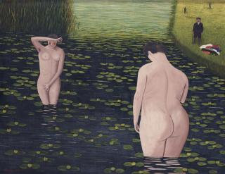 Camille Bombois - Baigneuses Surprises (Surprised Bathers)