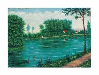 Camille Bombois - Bord de la rivière
