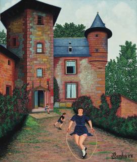 Camille Bombois - Jeune fille sautant à la corde