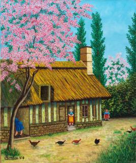 Camille Bombois - La chaumière, Normandie