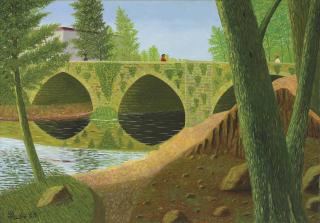 Camille Bombois - La vue du pont