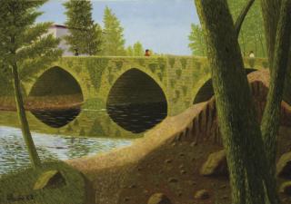 Camille Bombois - La vue du pont