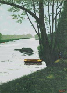 Camille Bombois - L\'Arbre Au Bord De La Rivière