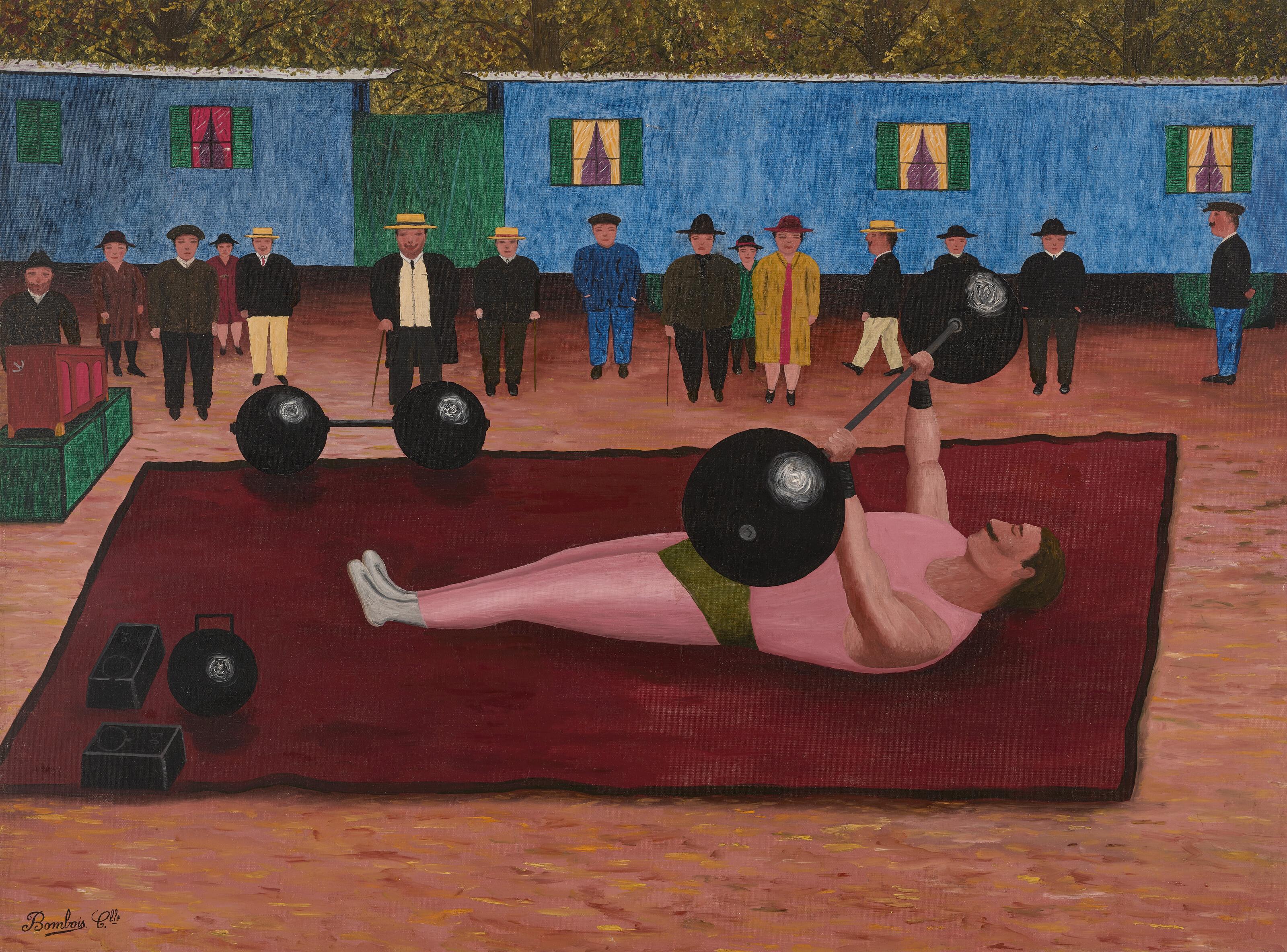 Camille Bombois - Le leveur de poids