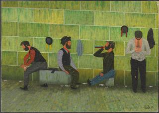 Camille Bombois - Les clochards sur les quais de la Seine