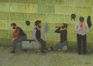 Camille Bombois - Les clochards sur les quais de la Seine