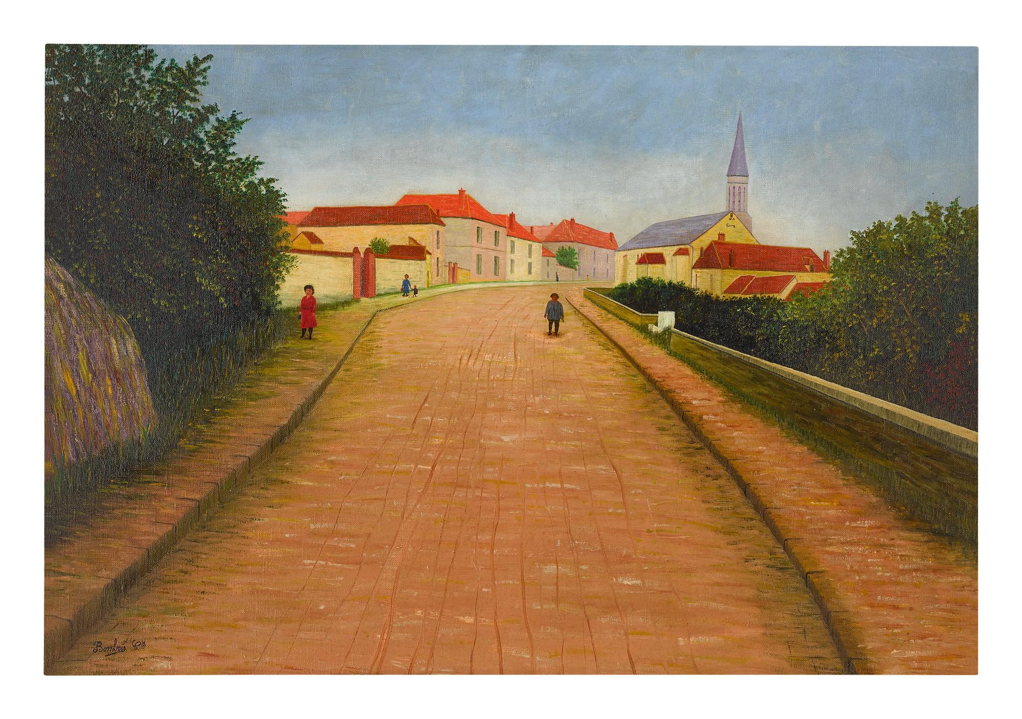 Camille Bombois - Malesherbes, La Rue De L\'Église