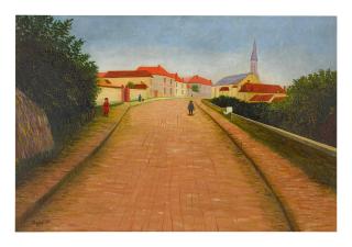 Camille Bombois - Malesherbes, La Rue De L\'Église