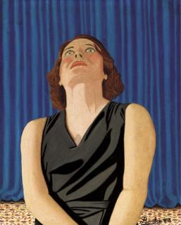 Camille Bombois - Portrait de Damia (Marie-Louise Damien)