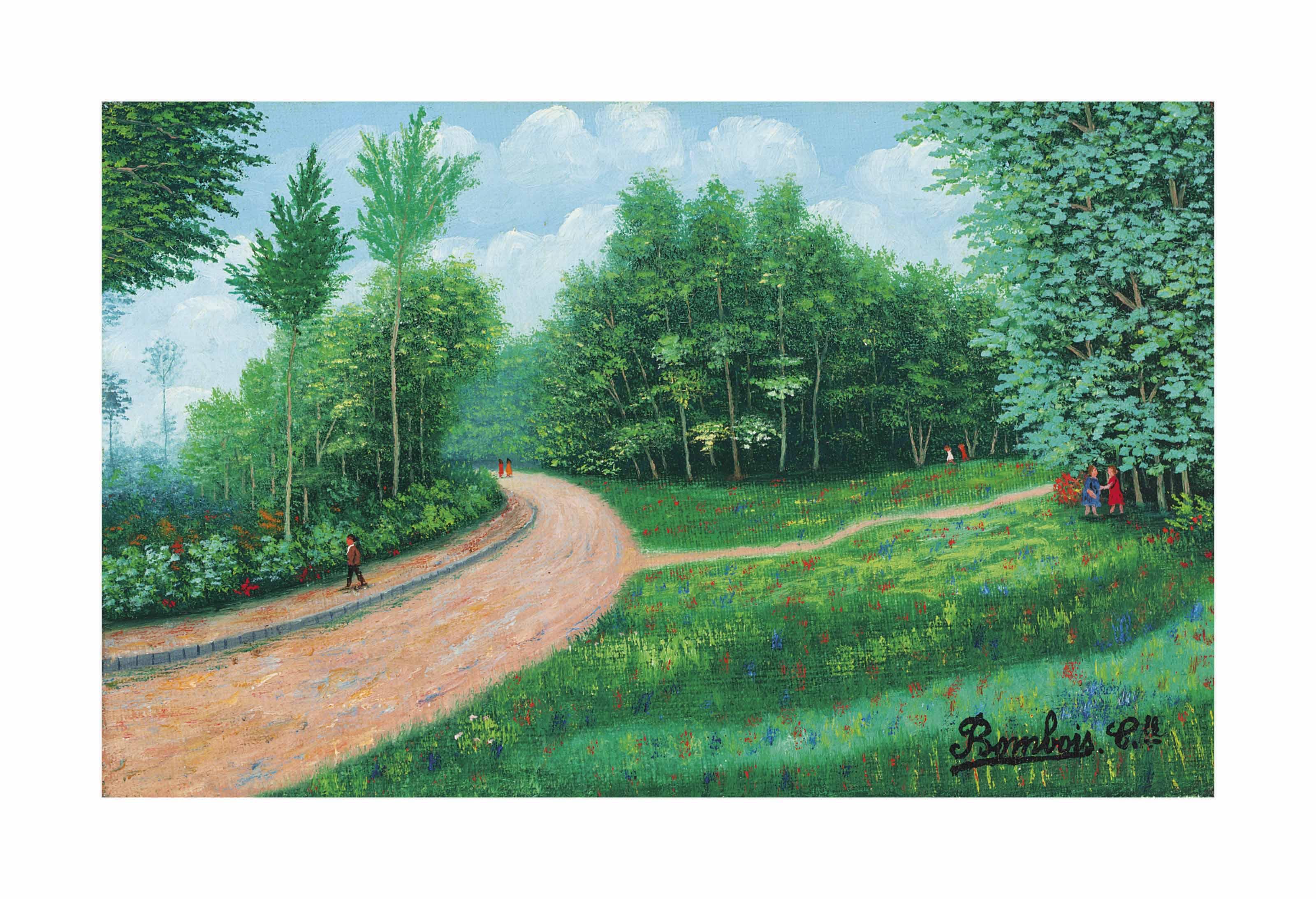 Camille Bombois - Scène de park