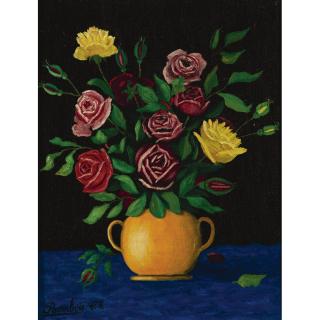 Camille Bombois - Vase De Fleurs