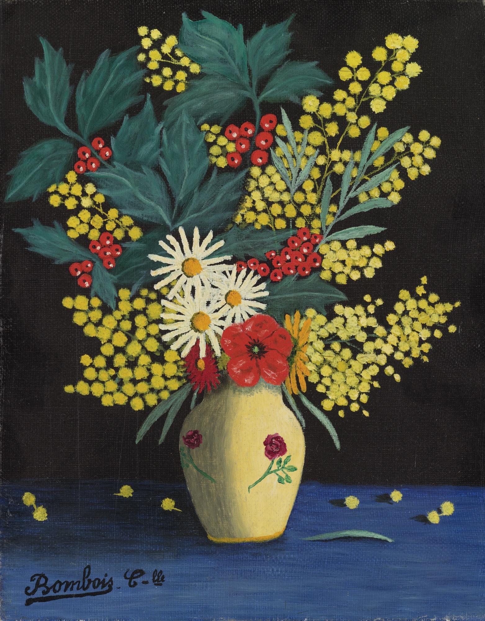 Camille Bombois - Vase De Fleurs