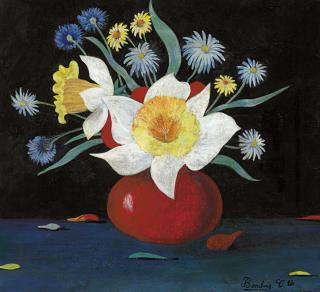 Camille Bombois - Vase de fleurs