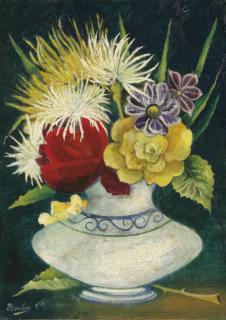 Camille Bombois - Vase de fleurs