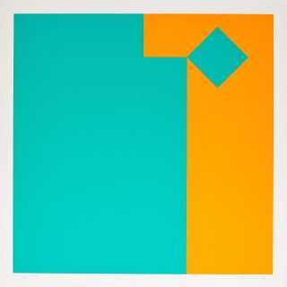 Camille Graeser - Grün / Orange 3:1.