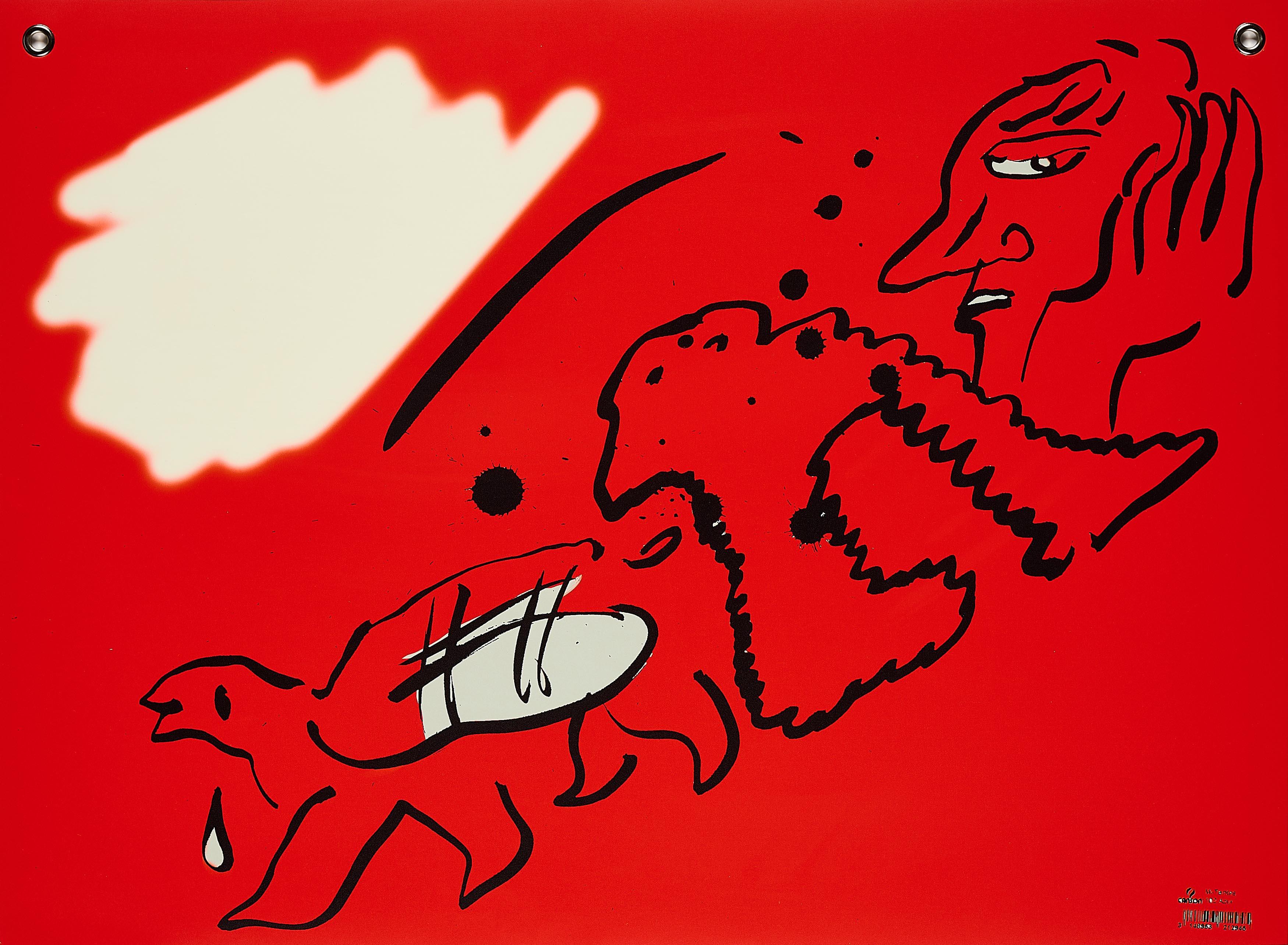 Camille Henrot - Extinction on the Table (für Parkett 97).