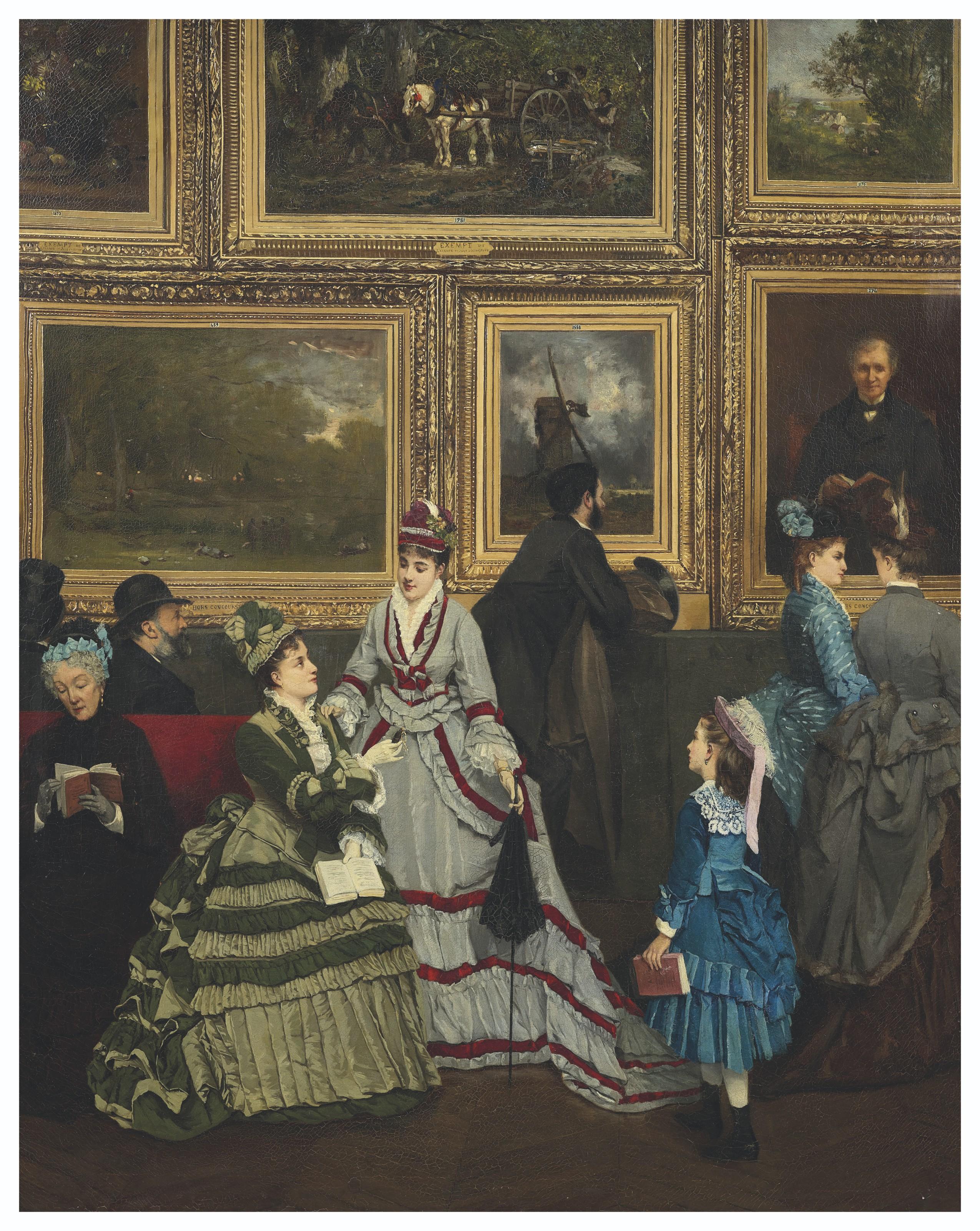 Camille-Léopold Cabaillot-Lassalle - Le Salon de 1874