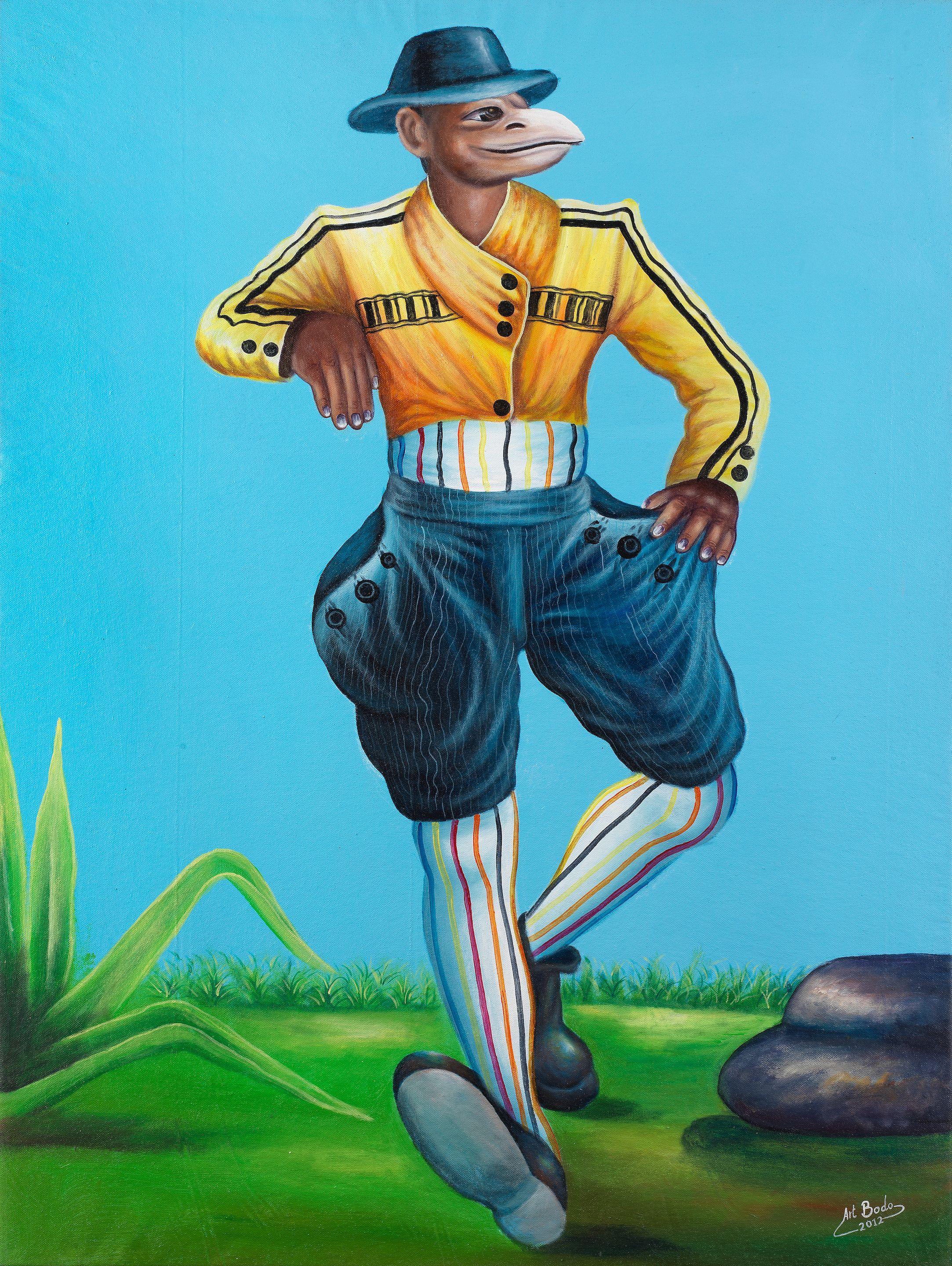 Camille-Pierre Pambu Bodo - Gillet Jaune