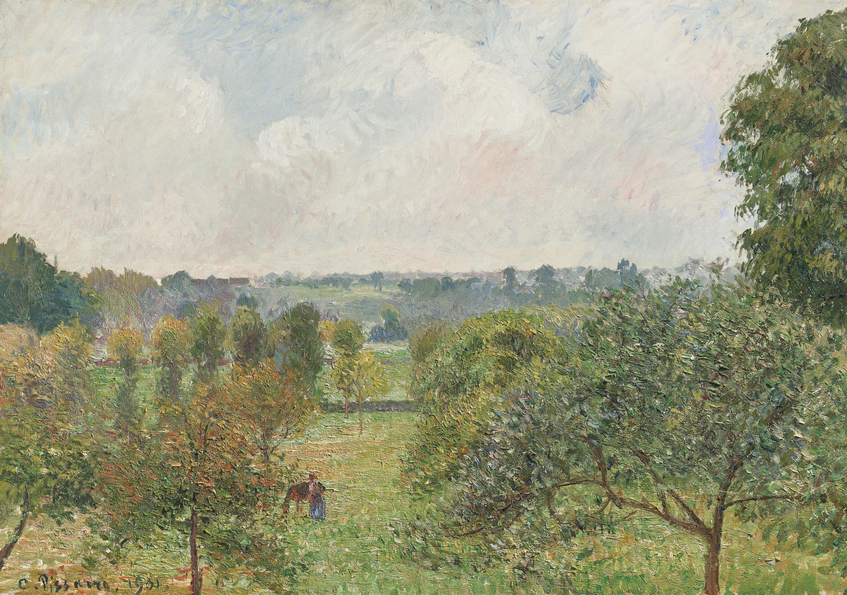 Camille Pissarro - Après la pluie, automne, Éragny