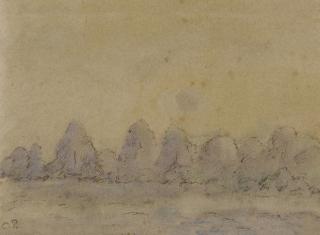 Camille Pissarro - Bosquet, Eragny