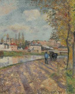 Camille Pissarro - Chemin De L’Écluse, Saint-Ouen-L’Aumône