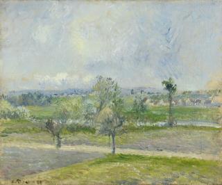 Camille Pissarro - Effet De Pluie Au Valhermeil, Auvers-Sur-Oise