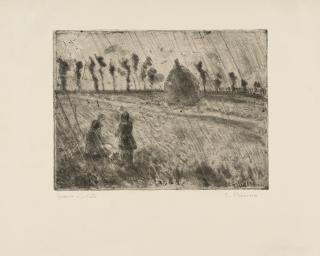Camille Pissarro - Effet de pluie