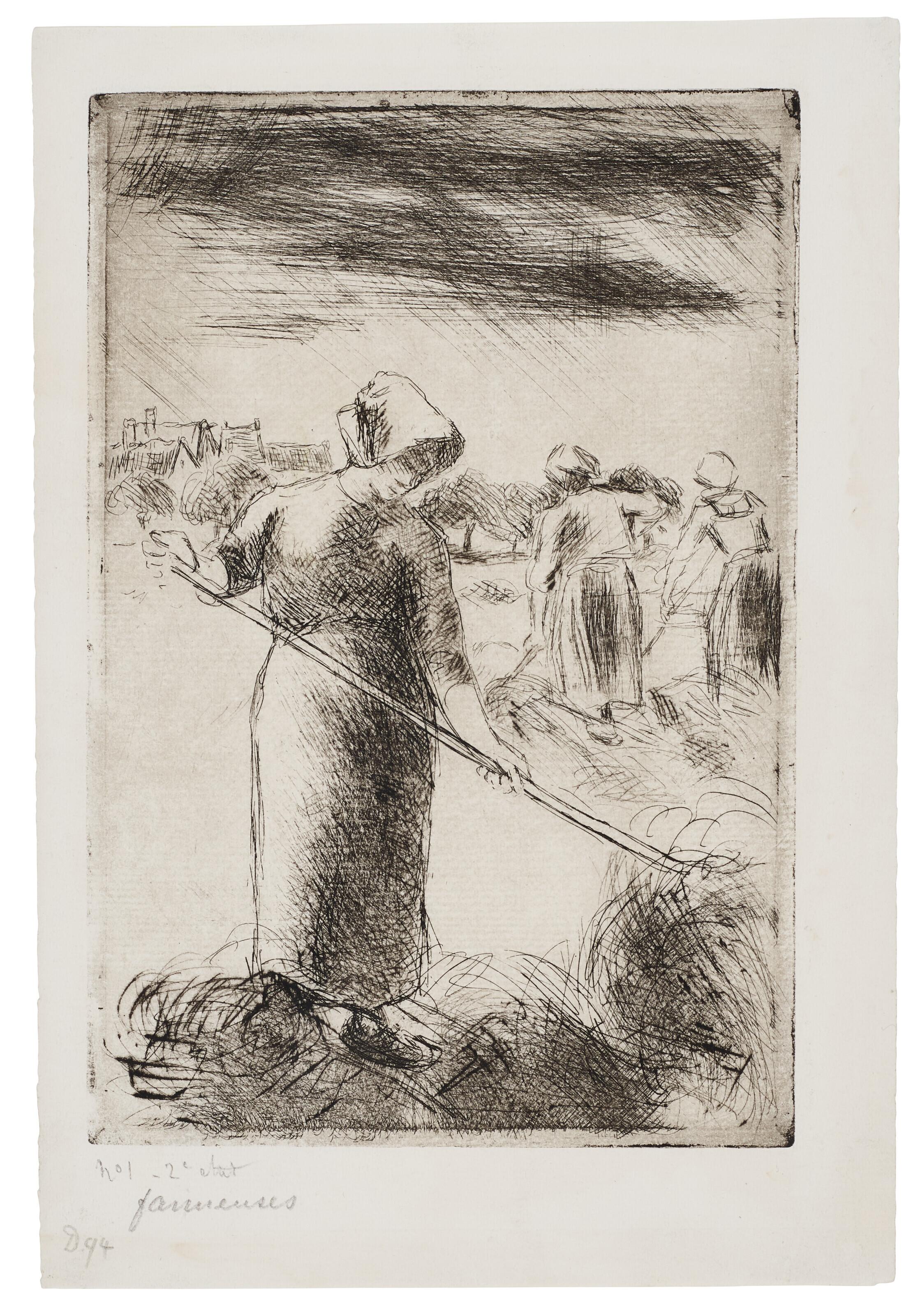 Camille Pissarro - Faneuses