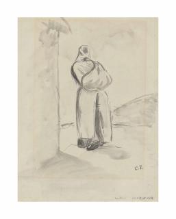 Camille Pissarro - Femme au baluchon