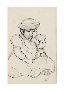 Camille Pissarro - Jeanne (Recto And Verso)