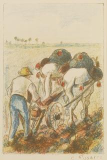 Camille Pissarro - La Charrue (Delteil 194)