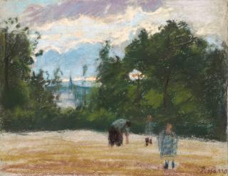 Camille Pissarro - La clairière