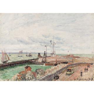 Camille Pissarro - La Jetée Et La Sémaphore Du Havre
