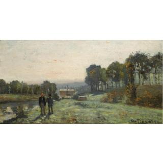 Camille Pissarro - La Machine De Marly À Bougival