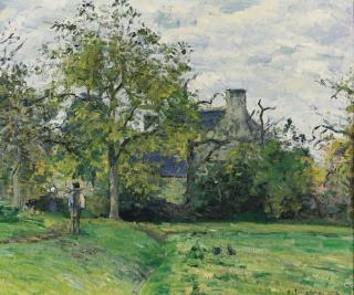 Camille Pissarro - La Maison De Piette À Montfoucault