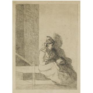 Camille Pissarro - La Negresse (Delteil 6)