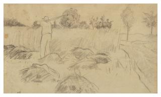 Camille Pissarro - La Récolte De Foin