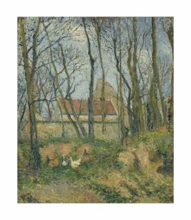 Camille Pissarro - La sente des Pouilleux, Pontoise