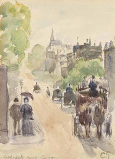 Camille Pissarro - Ladbroke Road, London