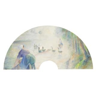 Camille Pissarro - Laveuse