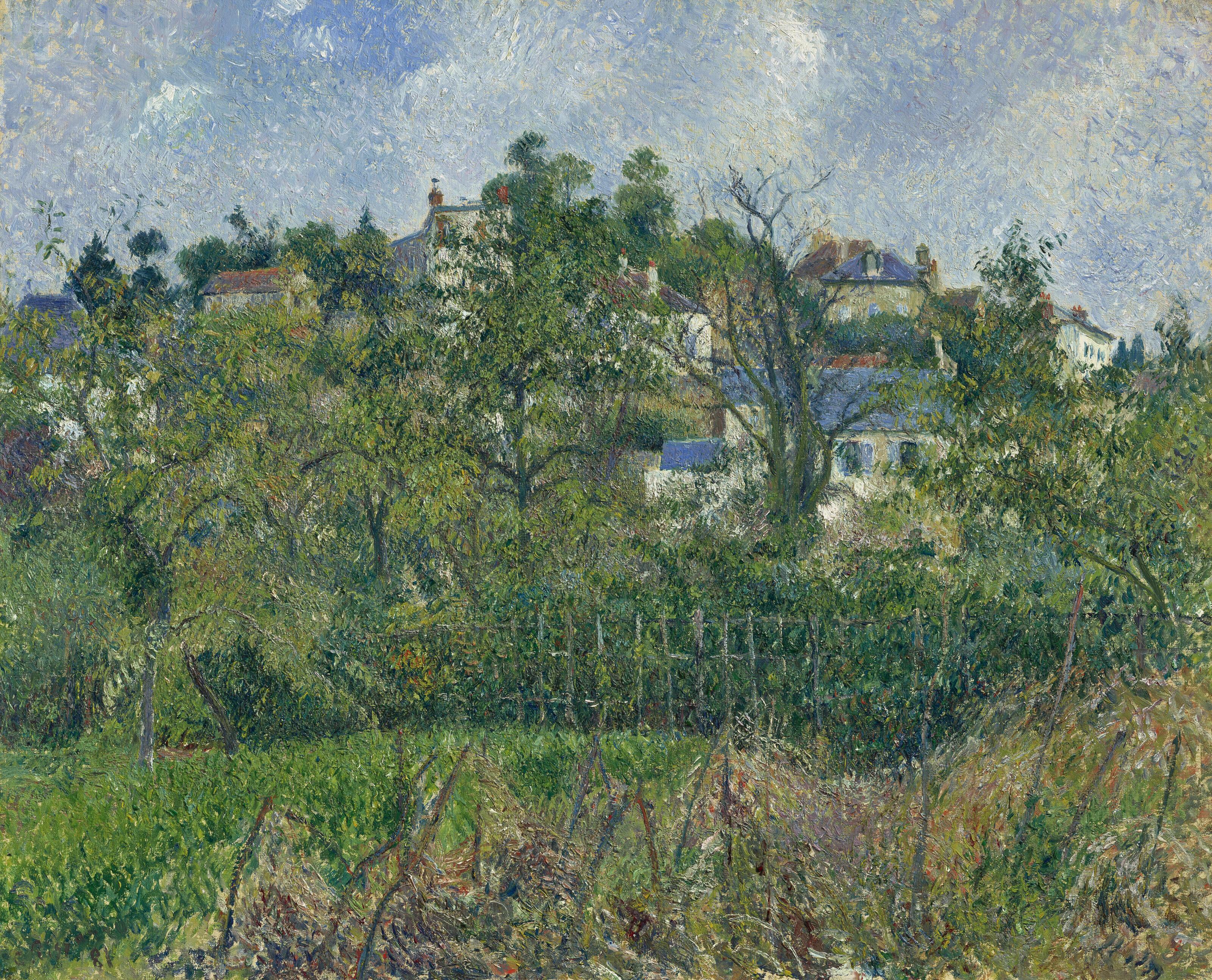 Camille Pissarro - Le Jardin de Maubuisson, Pontoise