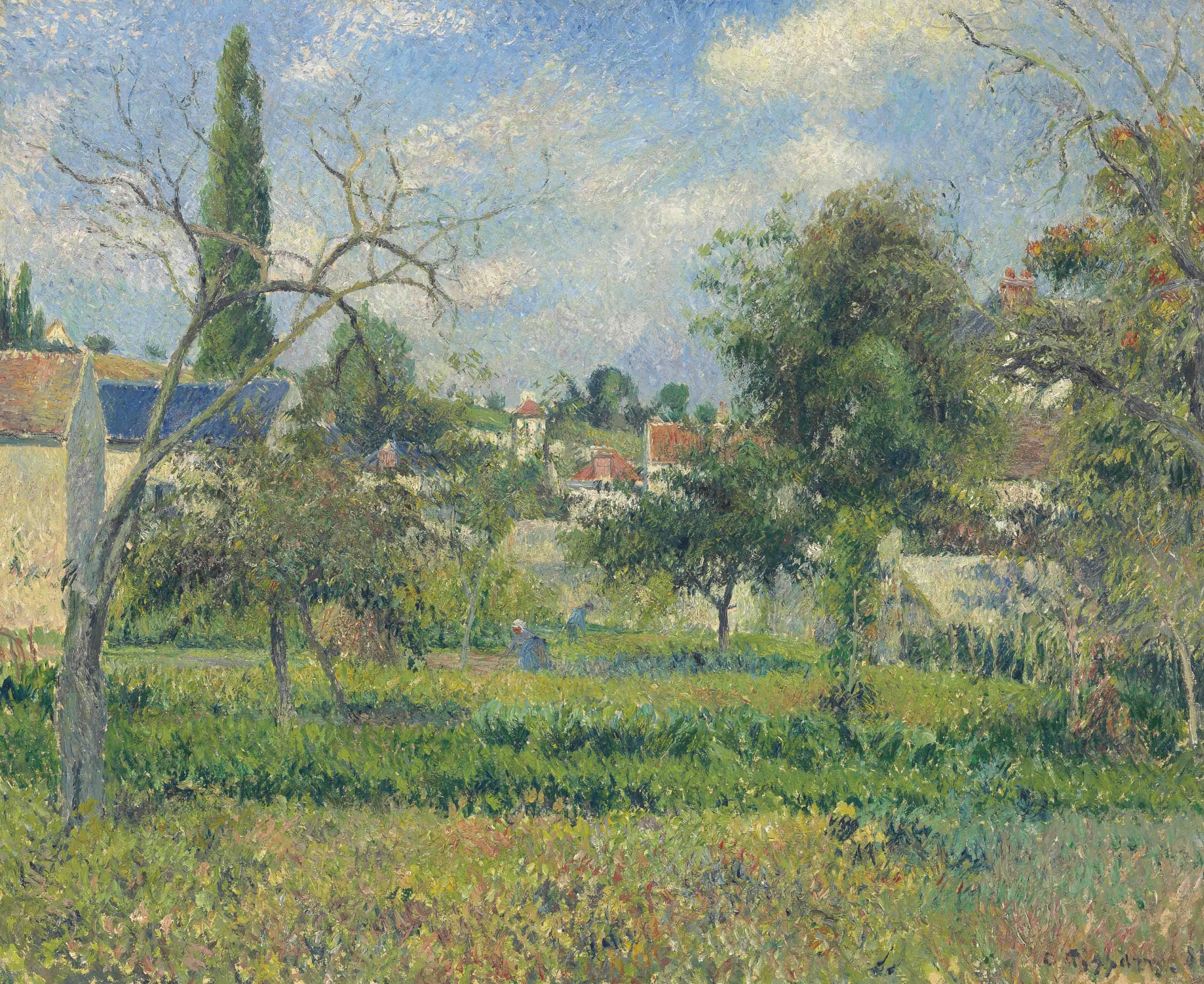 Camille Pissarro - Le Jardin De Maubuisson, Pontoise
