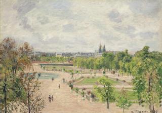 Camille Pissarro - Le Jardin des Tuileries