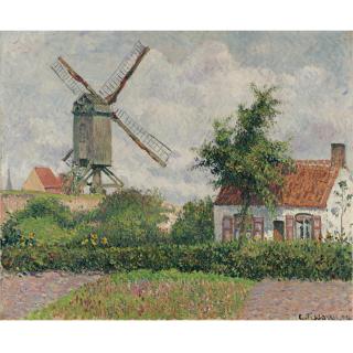 Camille Pissarro - Le Kalfmolen À Knokke