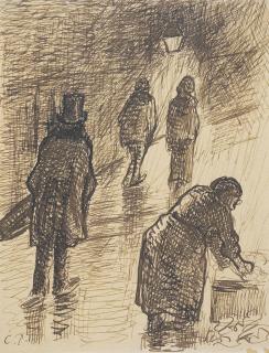 Camille Pissarro - Le Marchand De Marrons