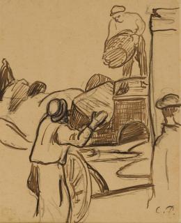 Camille Pissarro - Les Paysans